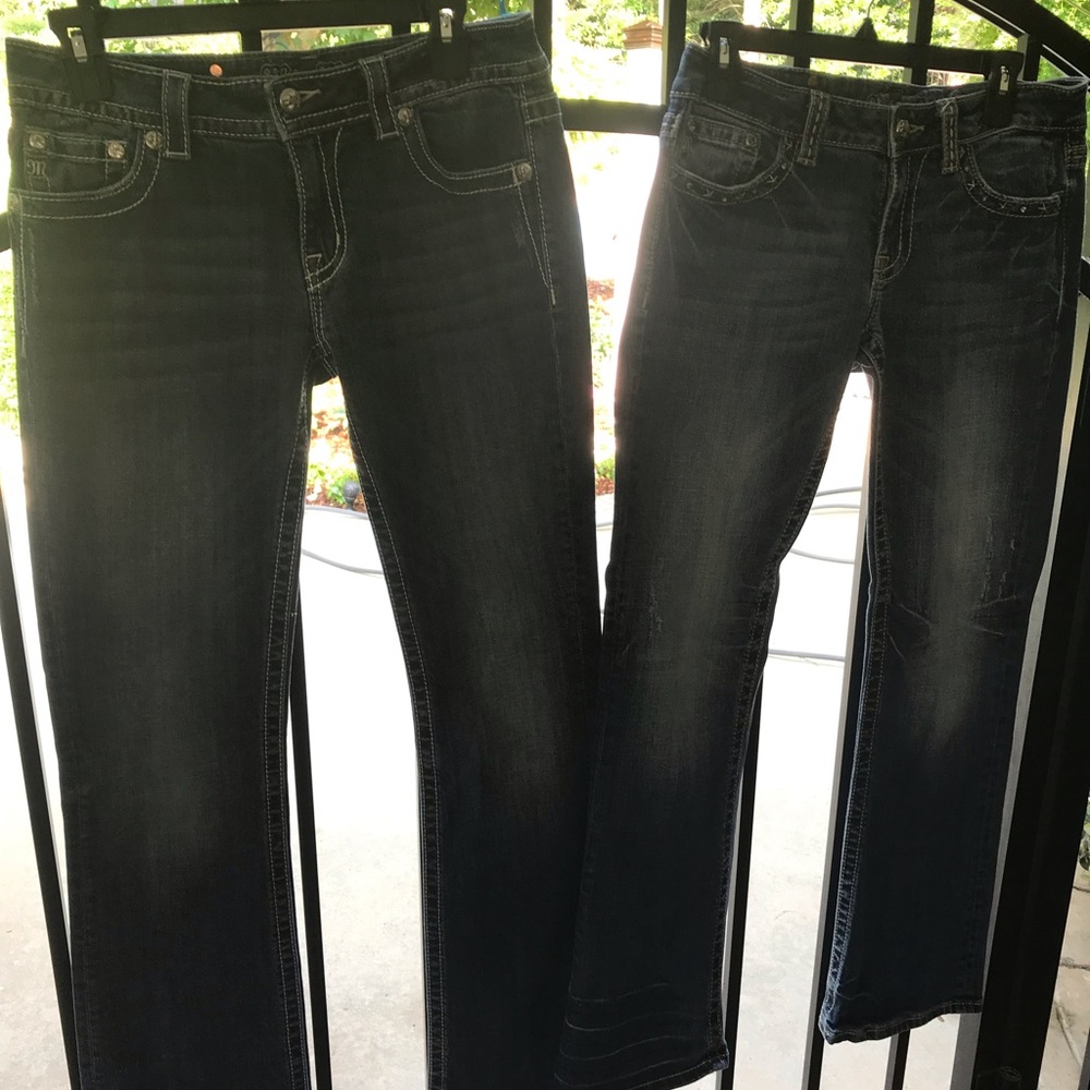 Miss Me signature boot cut jeans